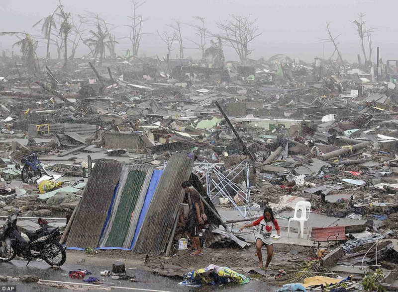 Тайфун “Хайян” на Филиппинах.