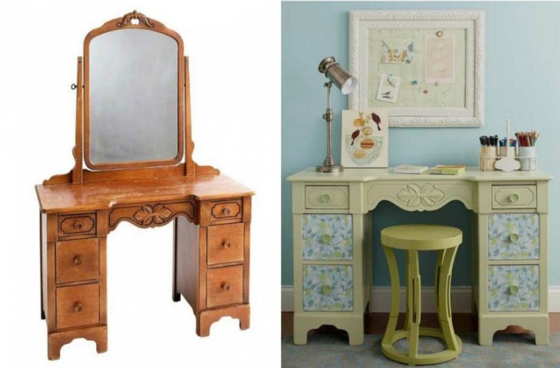 Обновление старой мебели