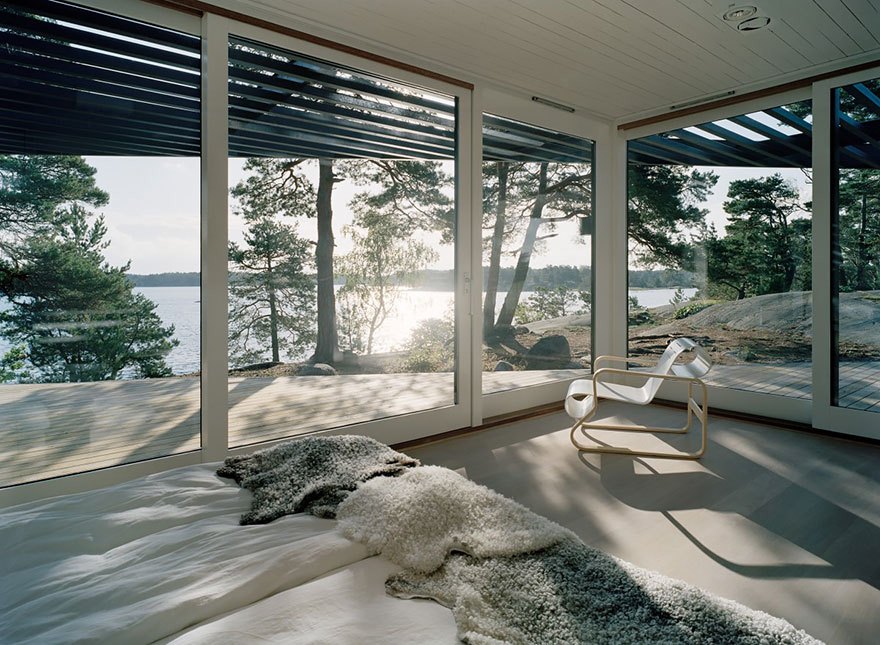 Дома с панорамными окнами