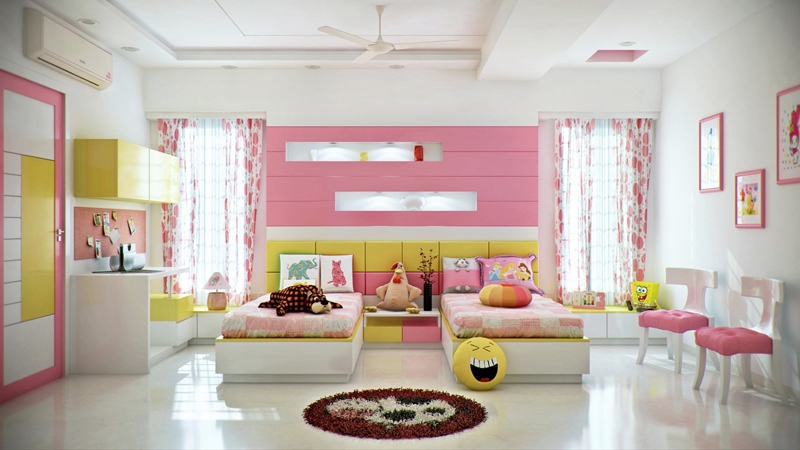 Красочные детские комнаты