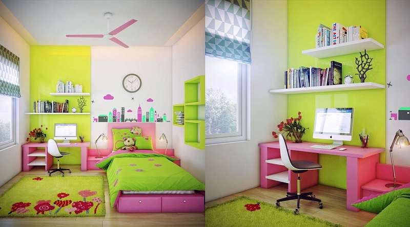 Красочные детские комнаты