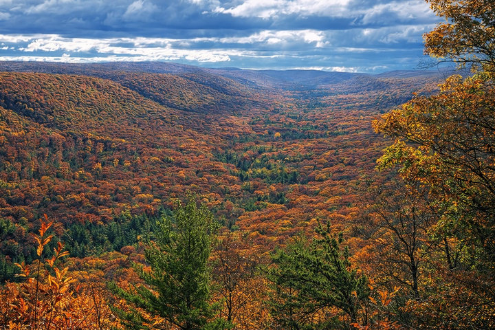 Горы и холмы Пенсильвании