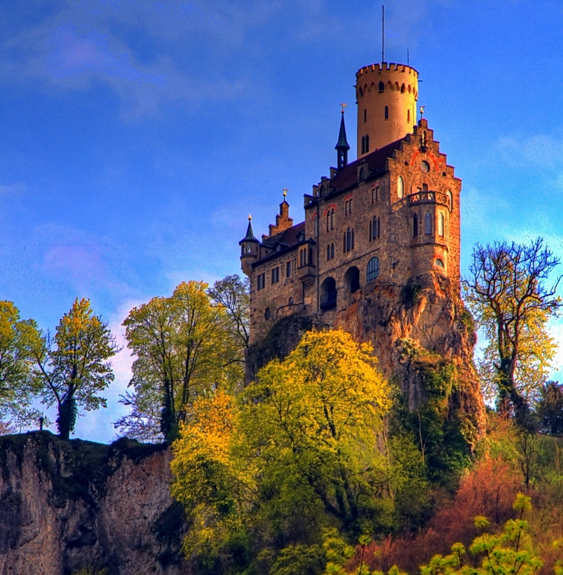 Замок лихтенштейн германия