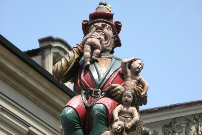 "Пожиратель детей" в Берне, Швейцария