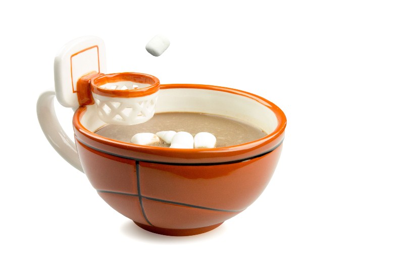 Кофейная чашка для баскетболиста