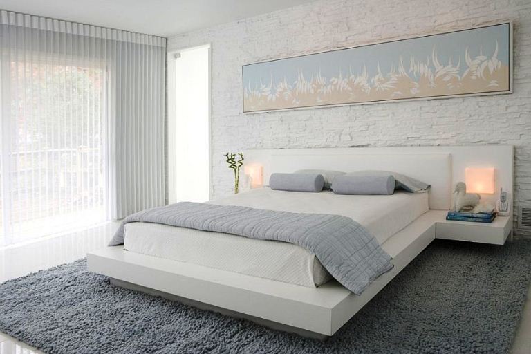 Спальня В Белом Цвете Фото