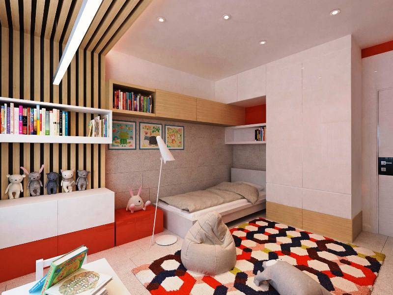 Дизайн трехкомнатной квартиры - 9
