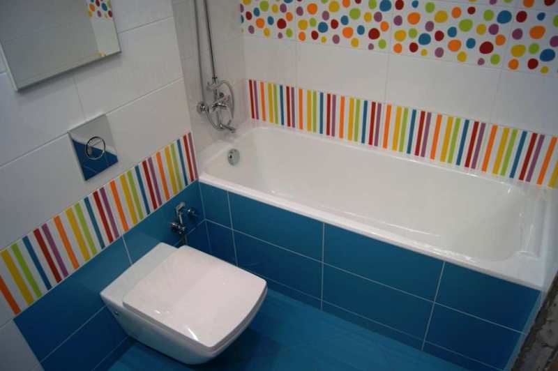 Дизайн маленькой ванной комнаты - 13
