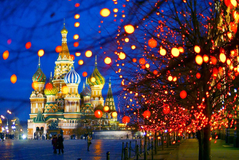 Новогодняя Москва Куда