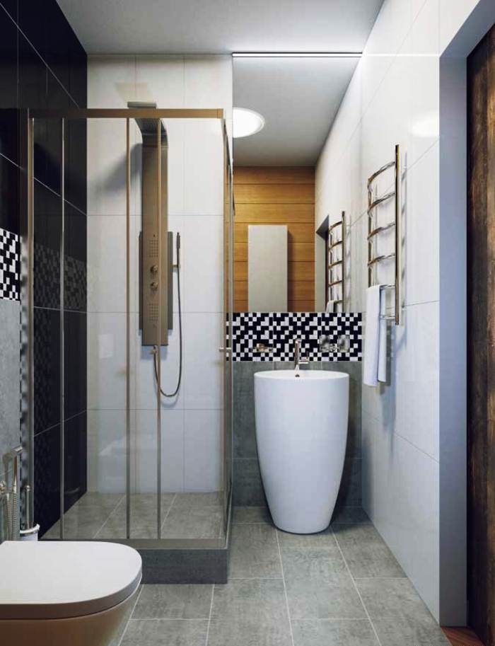 Дизайн ванной комнаты 3 квадратных метров фото 2016 современные идеи - 4