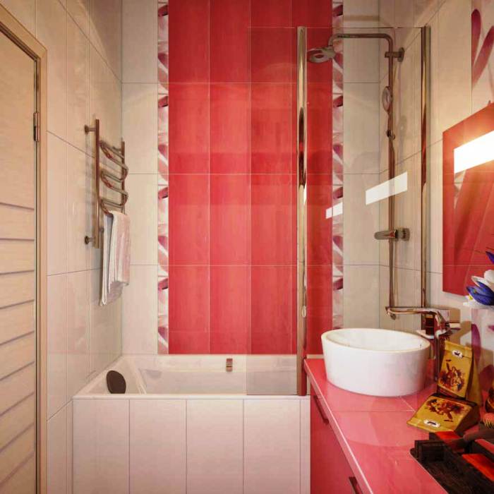 Дизайн ванной комнаты 3 квадратных метров фото 2016 современные идеи - 6