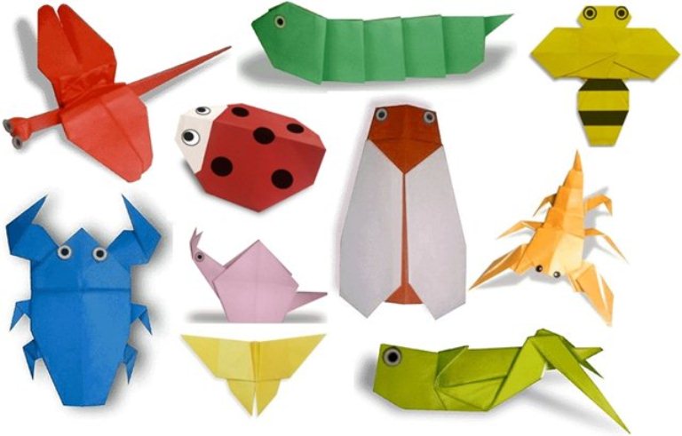 Оригами для детей 6-7 лет схемы - 1