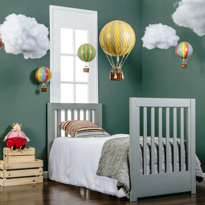 Воздушные шары декор детской комнаты - 6