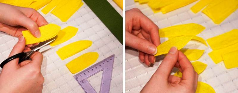 Как сделать цветы из гофрированной бумаги своими руками поэтапно фото 48