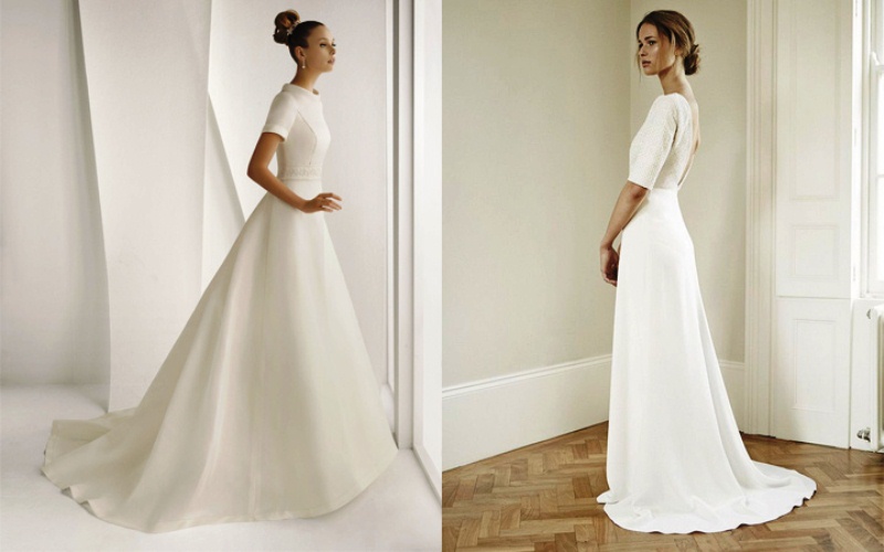 Модные свадебные платья - 8