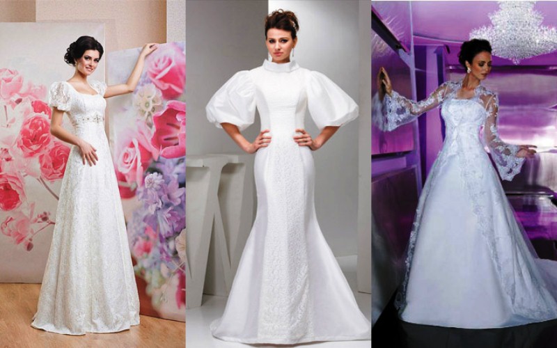 Модные свадебные платья - 9