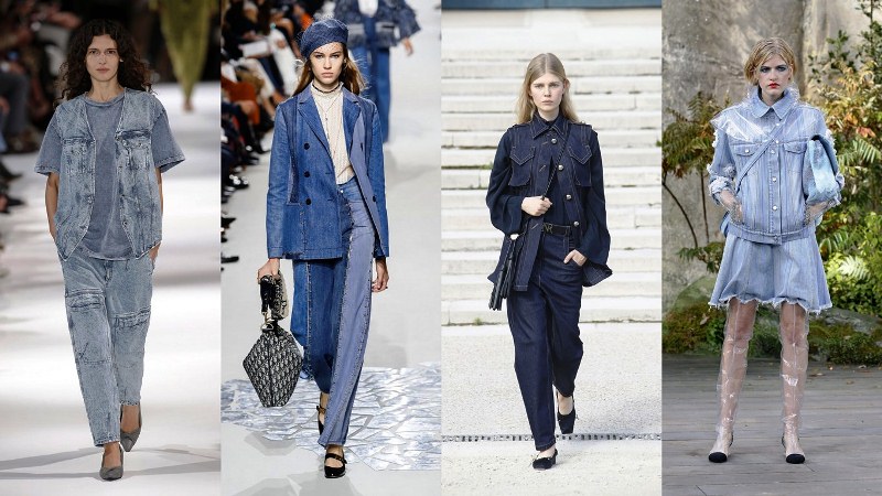 Стилизация джинса: Stella McCartney, Dior, Nina Ricci, Chanel